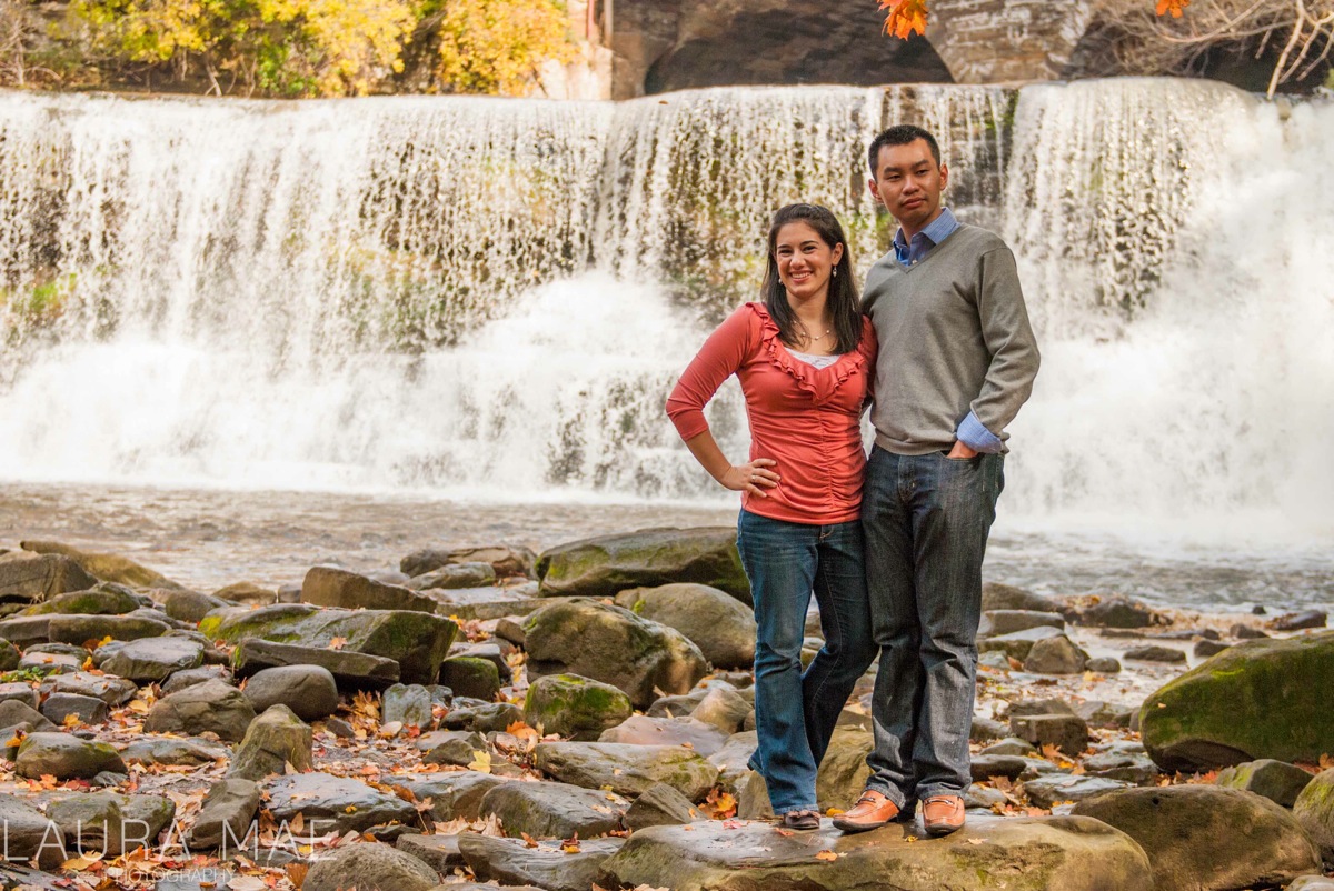 Chagrin Falls OH Engagement 4201